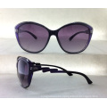 Lady′s Fashion Sunglasses Beach Sunglasses Hollow Metal Temple P25029